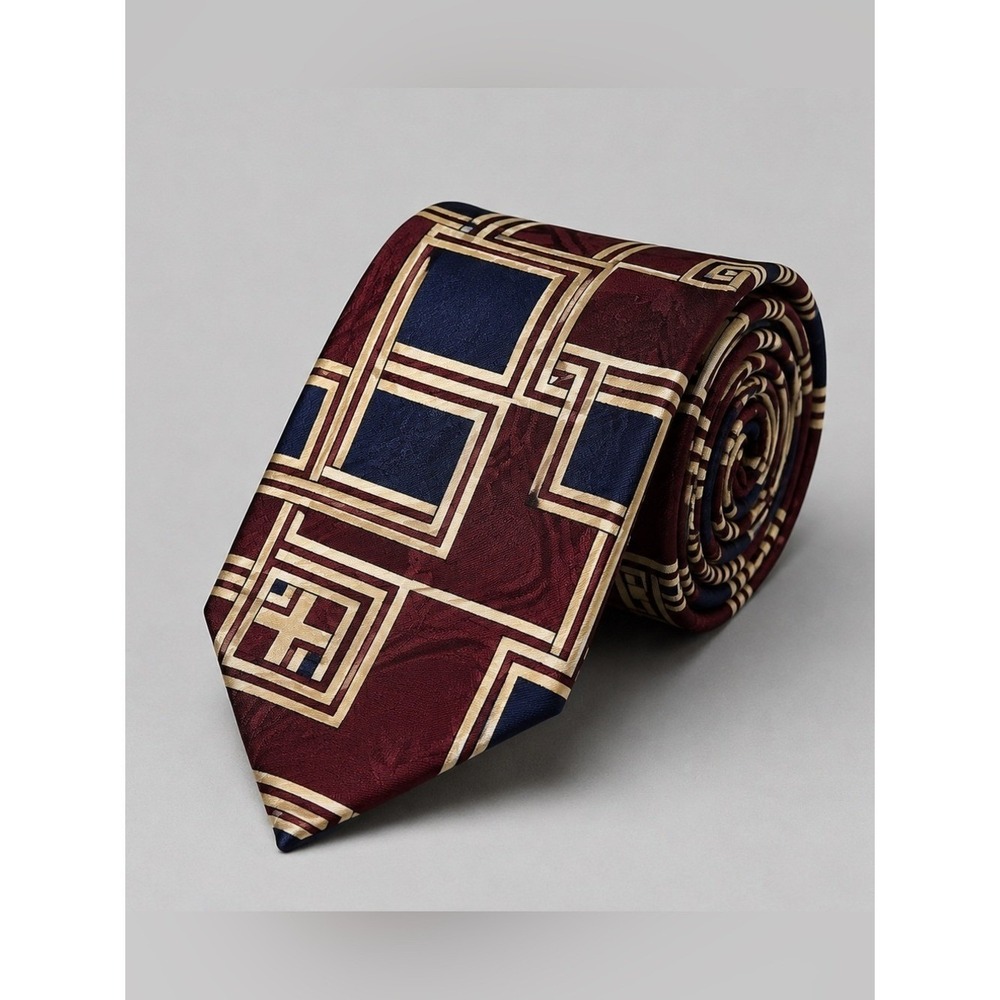 Vintage Polo Ralph Lauren Mens Silk Tie Luxe Old Money Artsy Quiet Luxury Preppy